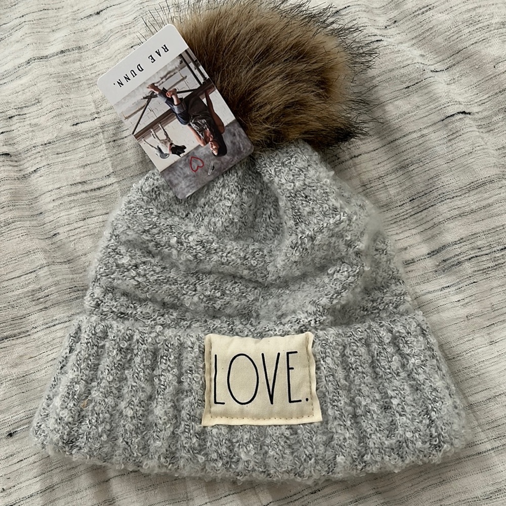 Hat & scarf from RAE DUNN.